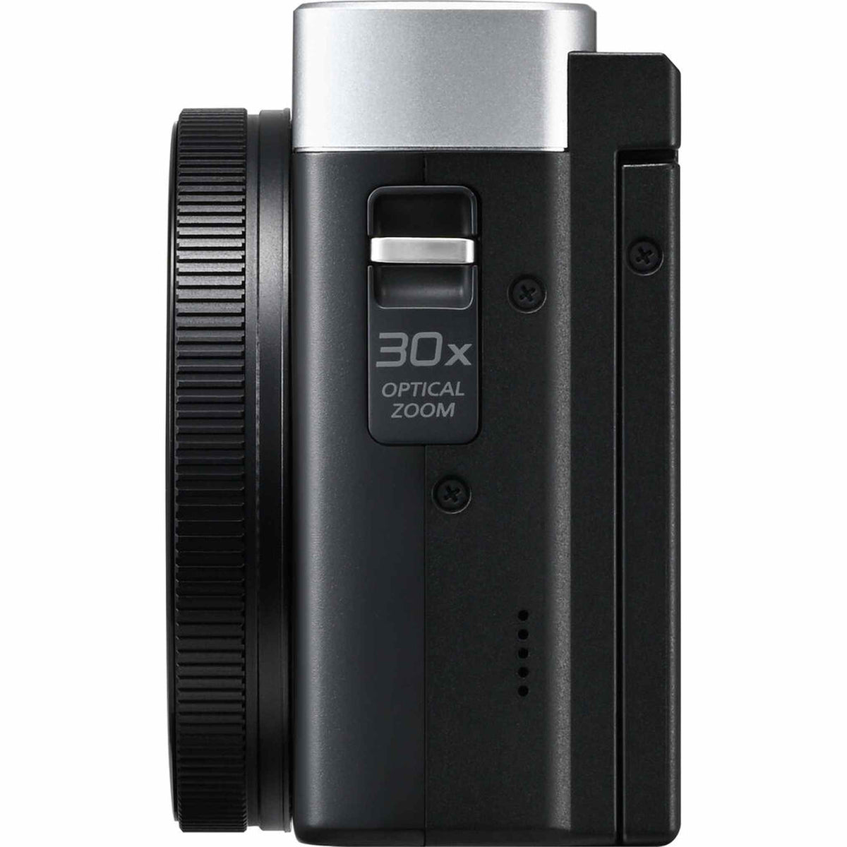 Panasonic ZS99 Point and Shoot Compact Travel Digital Camera Silver - Bundle