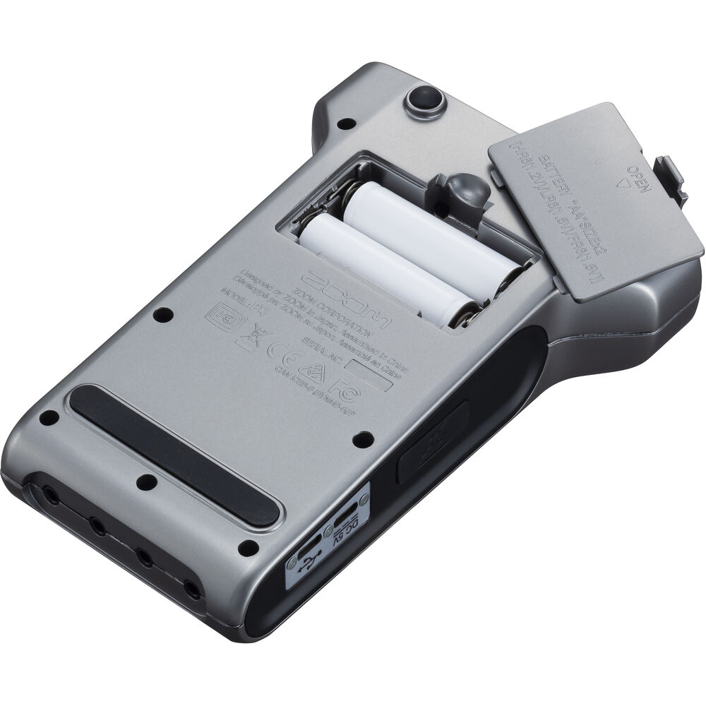 Zoom PodTrak P4 Portable Podcast Recorder + Headphones, Bundle