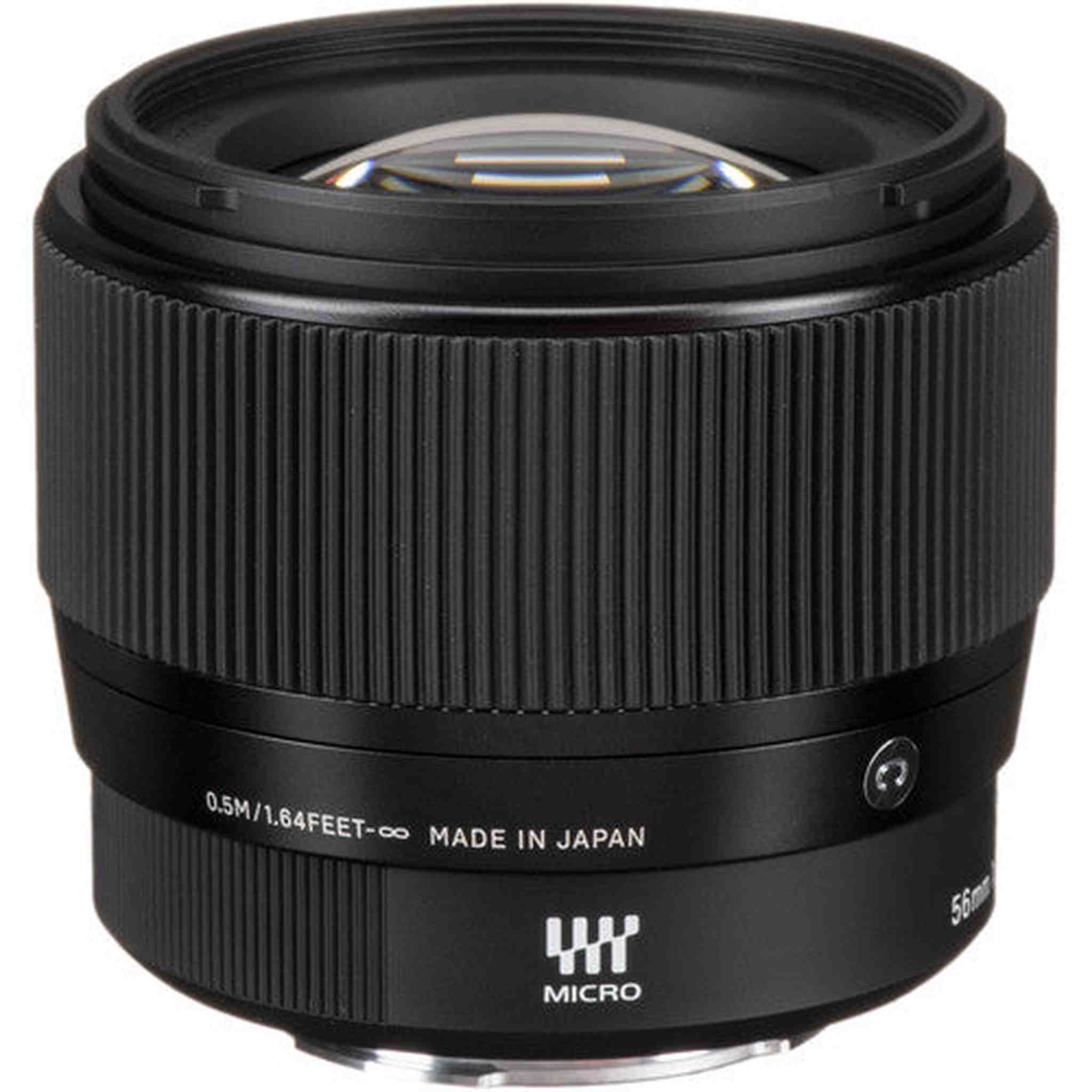 Sigma 56mm f/1.4 DC DN Contemporary Lens Four Thirds Mount Camera Bundle