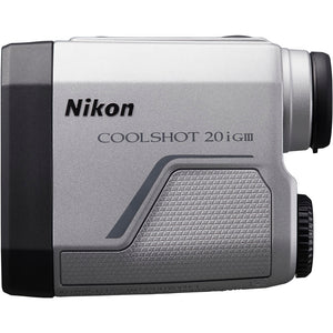 Nikon CoolShot 20i GIII 6x20 Golf Laser Rangefinder 16781 Bundle
