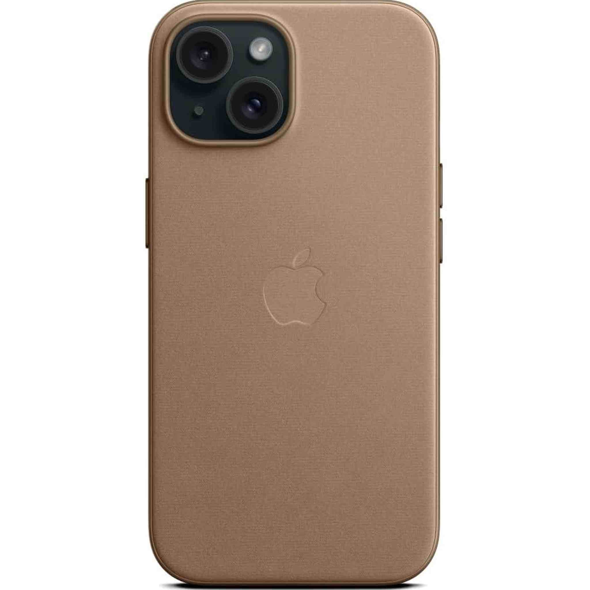 Apple iPhone 15 Finewoven Case - Taupe Bundle Apple
