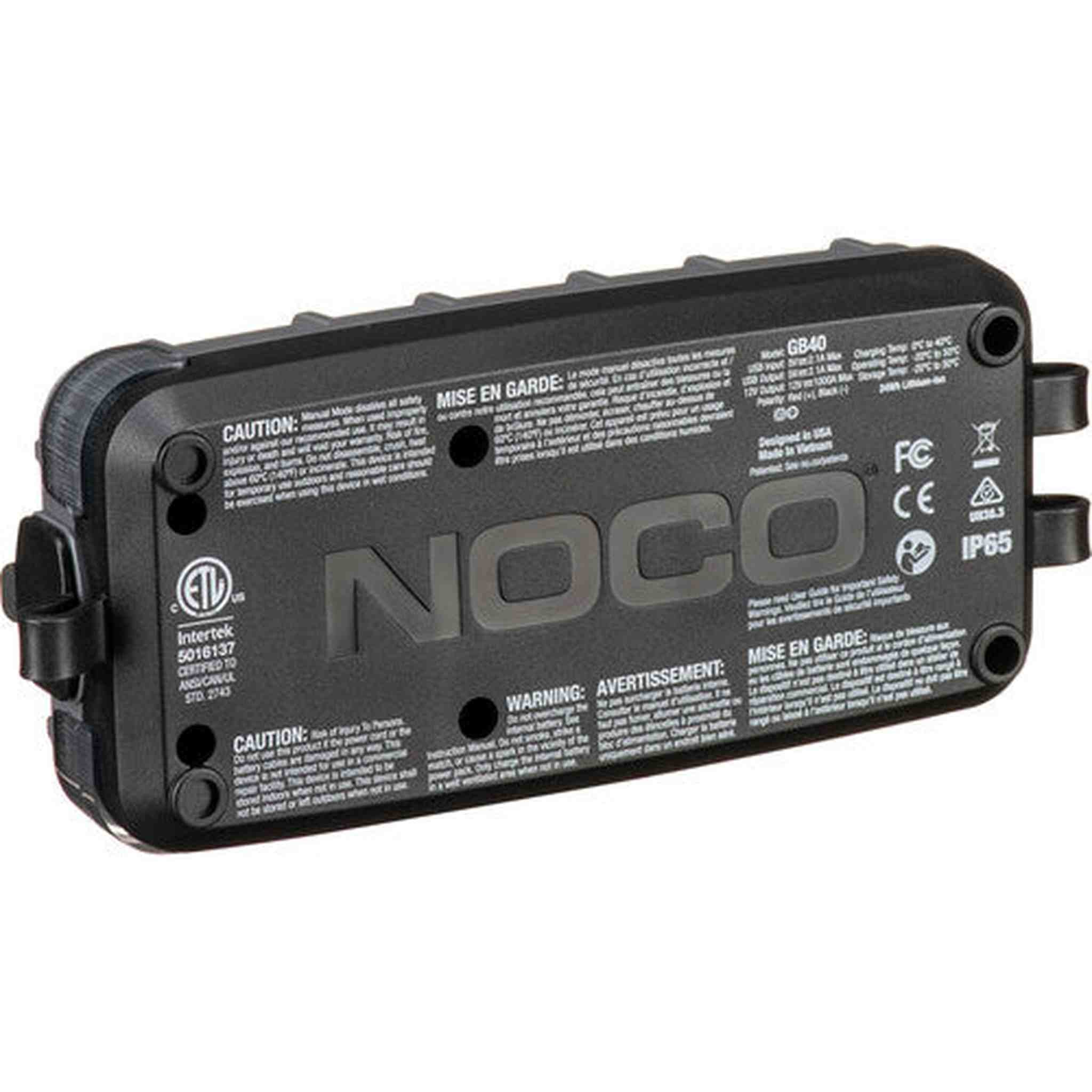 NOCO Boost Plus GB40 1000A UltraSafe Car Battery Jump Starter, 12V Battery Pack, Battery Booster, Jump Box, Portable Charger and Jumper Cables for 6.0L Gasoline and 3.0L Diesel Engines NOCO