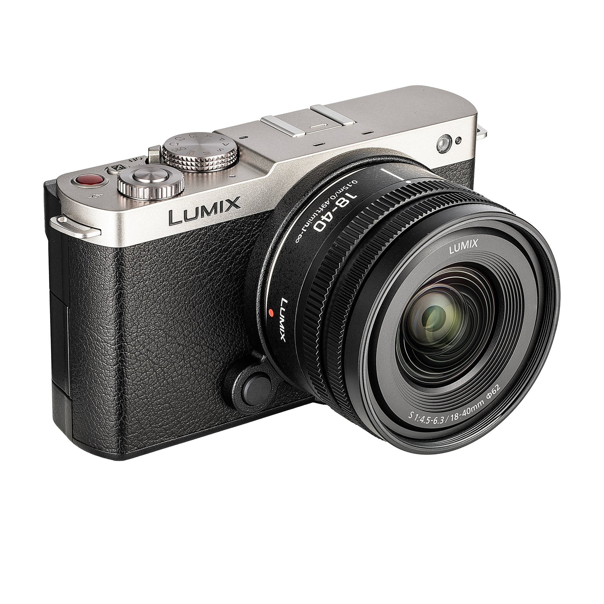 Panasonic Lumix S9 Camera with 18-40mm f Lens Silver , 2x 64GB Memory Card