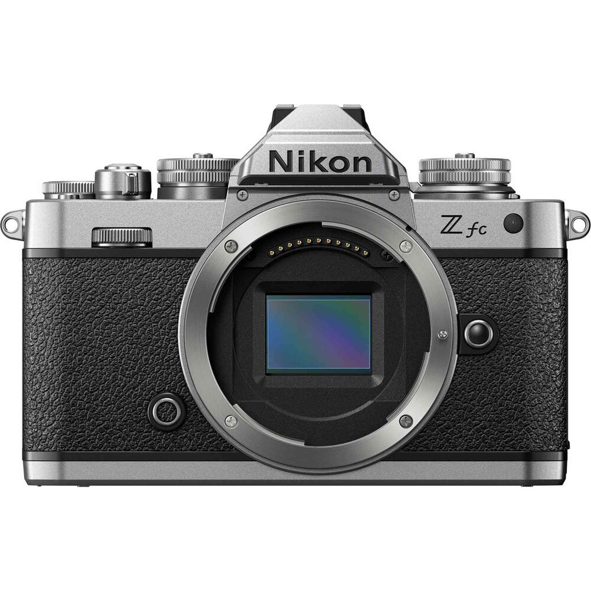 Nikon Z fc DX-Format Mirrorless Camera with NIKKOR Retro Style Z 28mm f/2.8 SE Lens + More