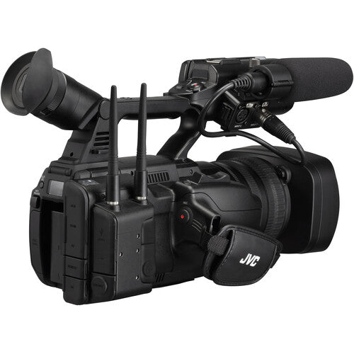 JVC GY-HC550 9.35MP 4K UHD Handheld 4K Broadcast Professional Camcorder + More