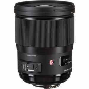 Sigma 28mm f/1.4 DG HSM Art Lens for Nikon F Bundle