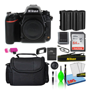 Nikon D750 Digital Camera Body Only 1543 + 64GB SD Card + Camera Bag Intl