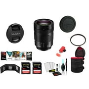 Panasonic Lumix S 24-105mm f/4 Macro O.I.S. Lens with 2x 64 Memory Cards and More International Model