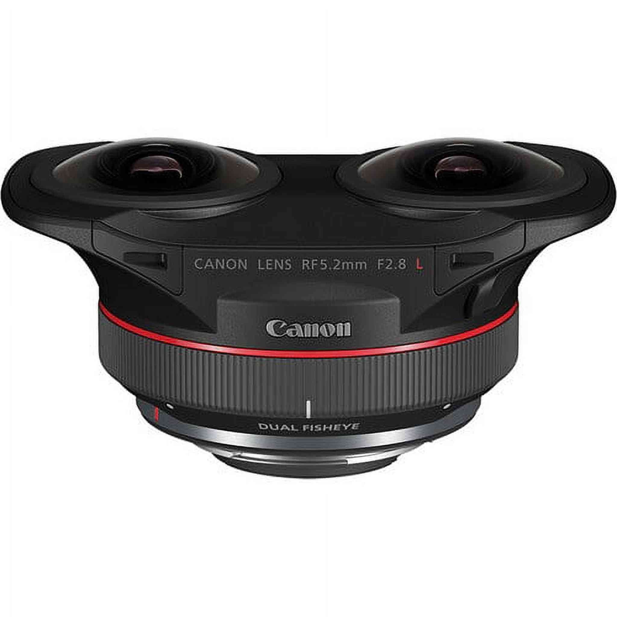Canon RF 5.2mm f/2.8 L Dual Fisheye 3D VR Lens International Model Canon