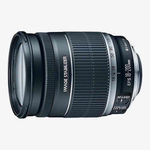 Canon EF-S 18-200mm f/3.5-5.6 IS Standard Zoom Lens for Canon DSLR Cameras Renewed - Reconditioned Canon