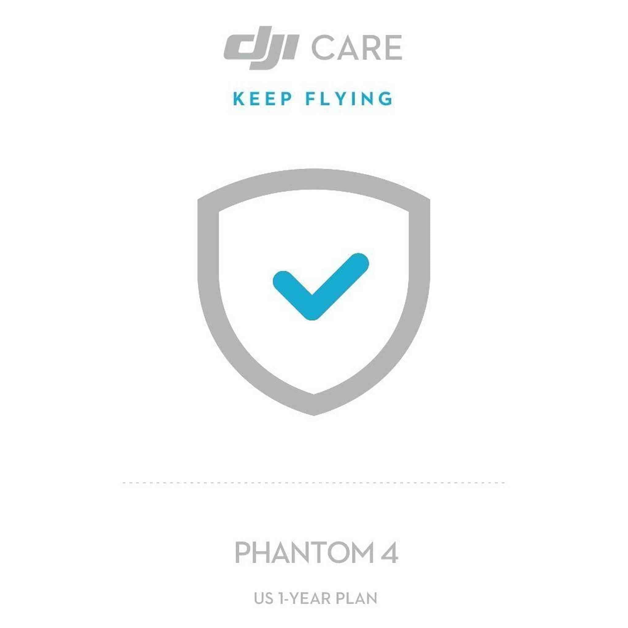 DJI CP.QT.000171 Phantom 4 DJI Care - 1 Year Version White/Blue
