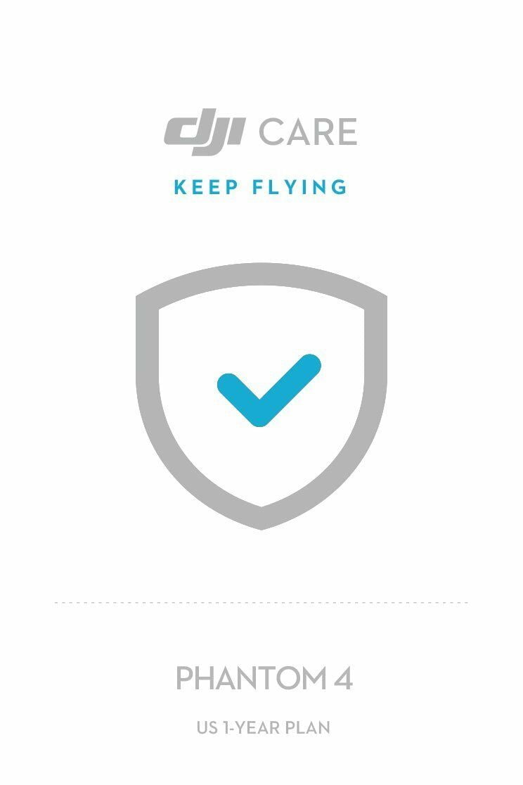 DJI CP.QT.000171 Phantom 4 DJI Care - 1 Year Version White/Blue
