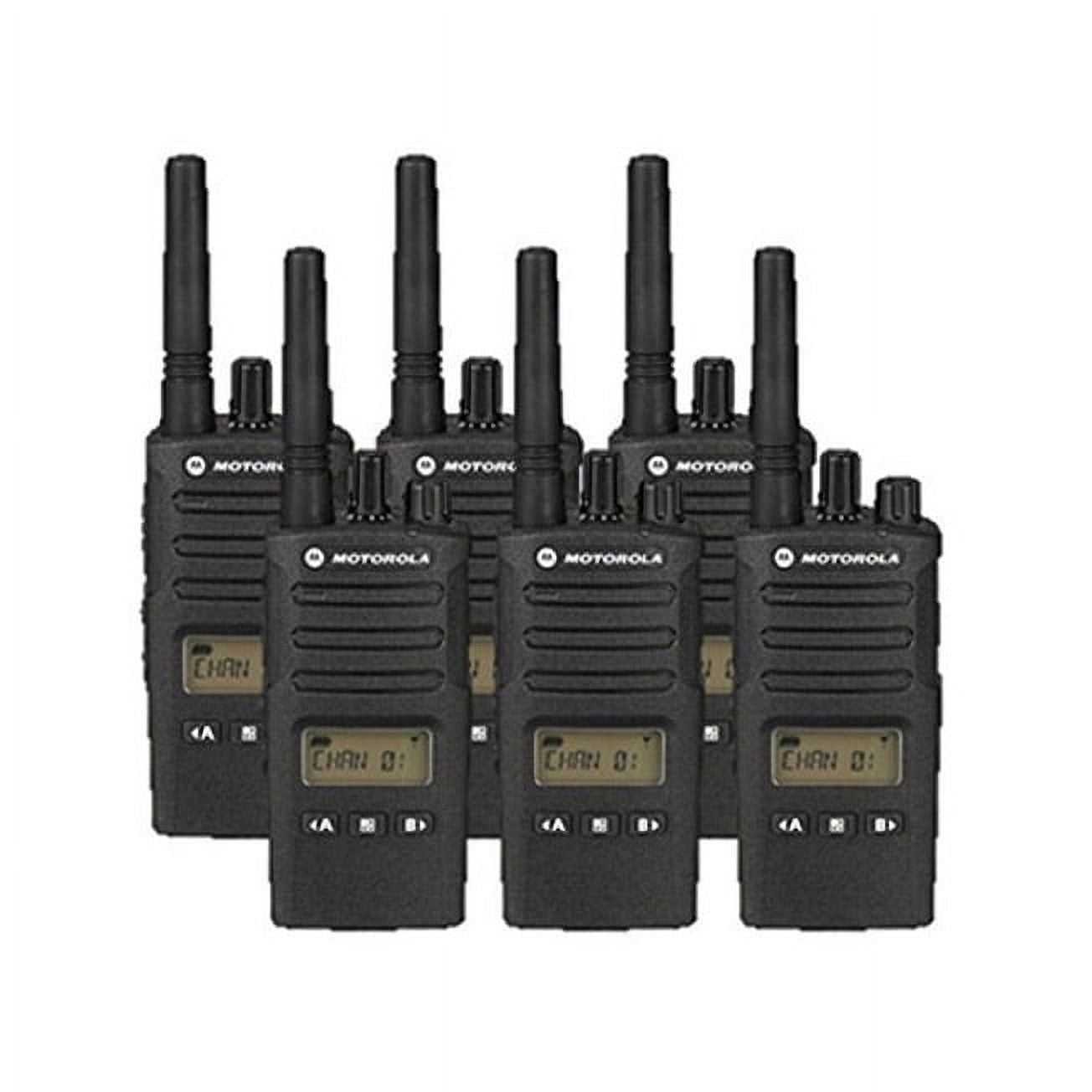 6 x Motorola RMU2080D Two way Radio Walkie Talkies