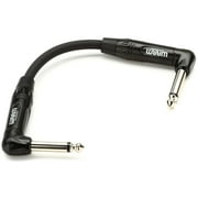 Warm Audio Pro-TS-2RT-6" Pro Series Right Angle to Right Angle TS Patch Cable - 6-inch