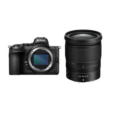 Nikon Z5 Full Frame Mirrorless Camera Body NIKKOR Z 24-70mm f/4 S Lens International Model