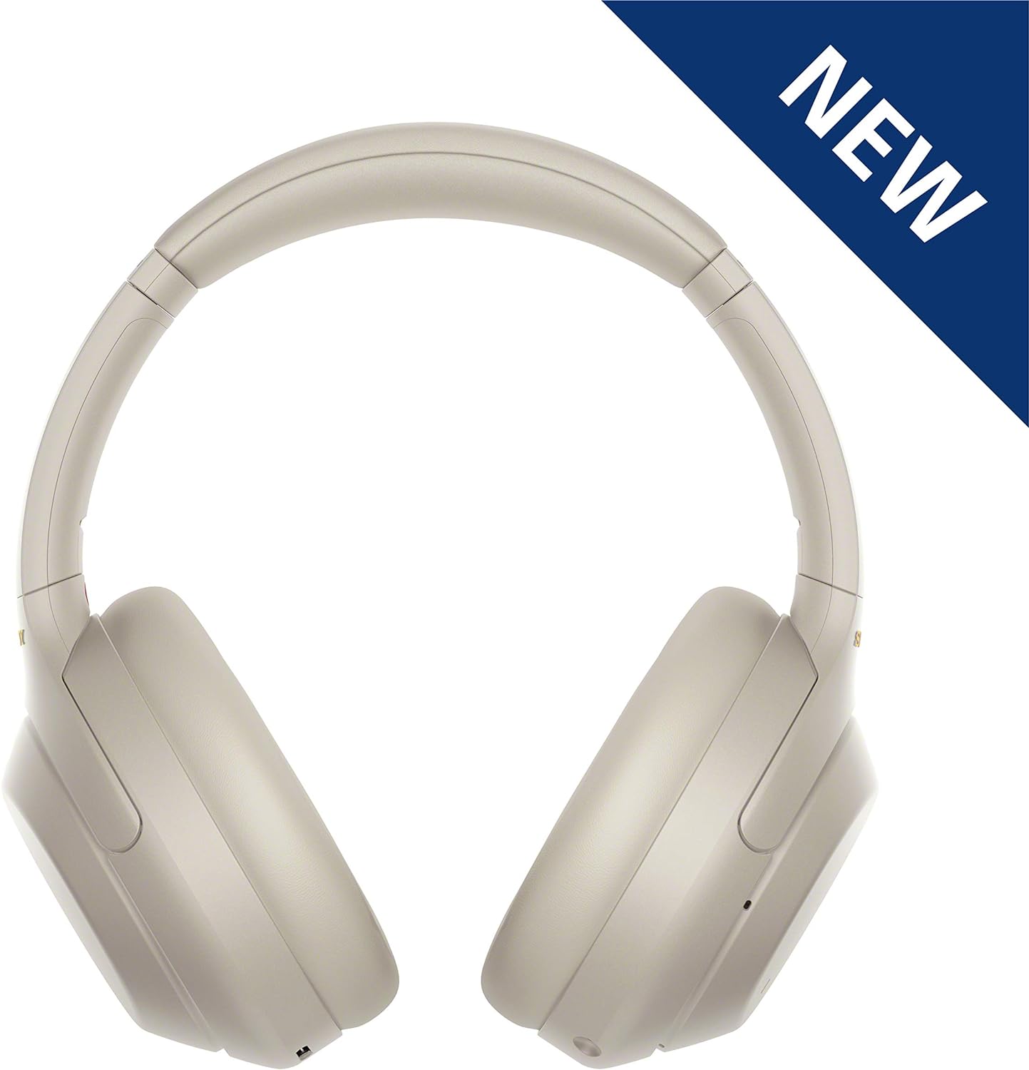 Sony WH-1000XM4 Wireless Industry Leading Noise Canceling Overhead Headphones with Mic for Phone-Call and Alexa Voice Control, Silver