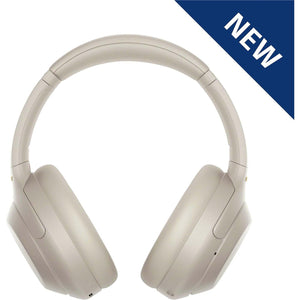 Sony WH-1000XM4 Wireless Industry Leading Noise Canceling Overhead Headphones with Mic for Phone-Call and Alexa Voice Control, Silver Sony