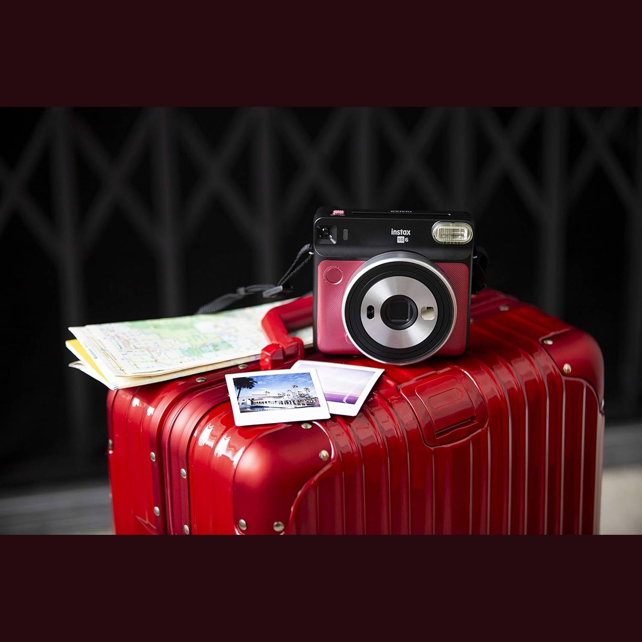 Fujifilm Instax Square SQ6 - Instant Film Camera - Ruby Red Fujifilm