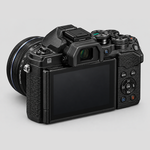 OM SYSTEM Olympus E-M10 Mark IV Black Micro Four Thirds System Camera M.Zuiko Digital ED 14-42mm F3.5-5.6 EZ kit 20MP Sensor 5-Axis Image Stabilization 4K Video Wi-Fi - Reconditioned
