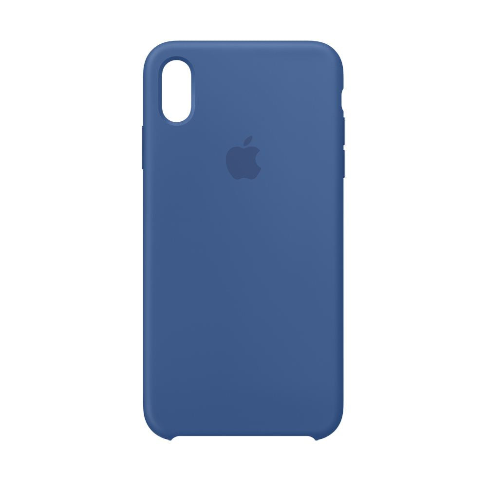 Apple iPhone XS MAX SILICONE CASE DELFT BLUE