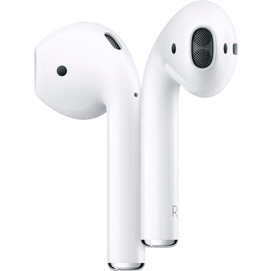 Apple AirPods with Wireless Charging 2nd Gen with Cable Ties + 2-Chargers