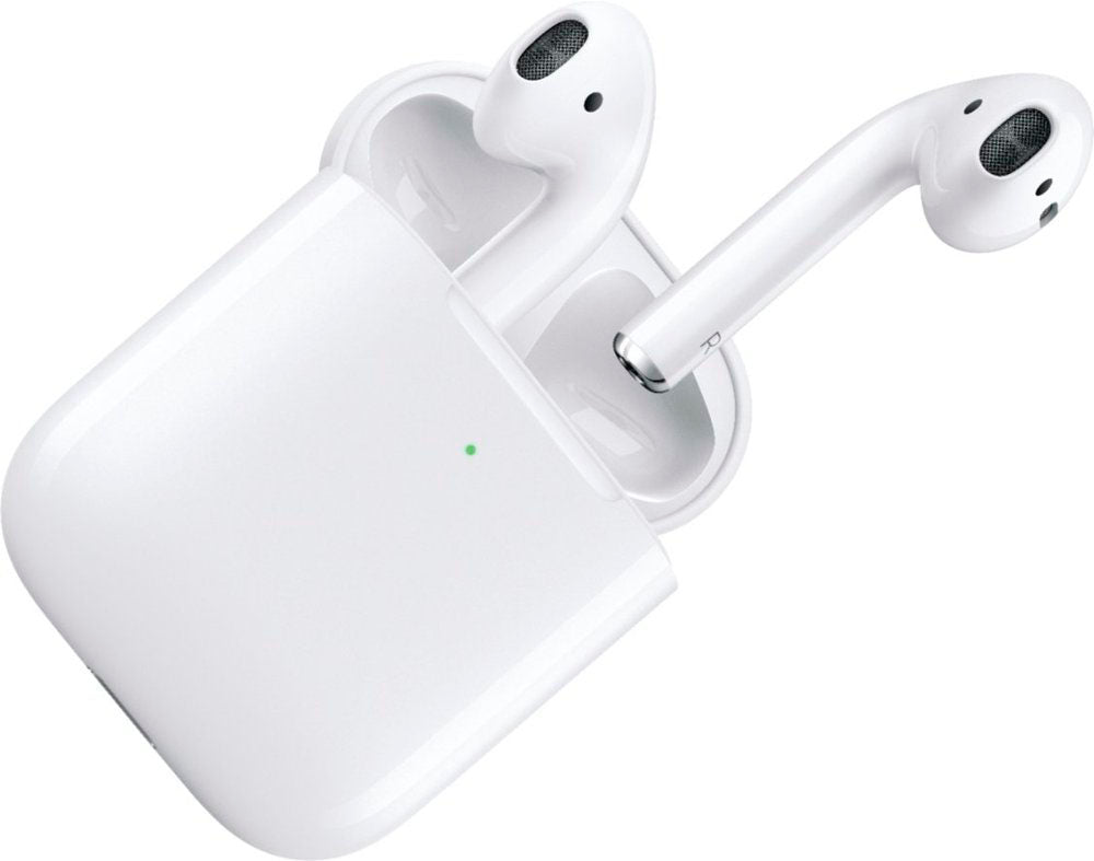 Apple AirPods with Wired Charging 2nd Gen with Cable Ties + USB Charger