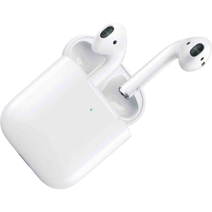 Apple AirPods with Wireless Charging 2nd Gen with Cable Ties + USB Charger Bundle Apple