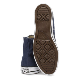 Chuck Taylor All Star Canvas High Top, Navy, 6.5