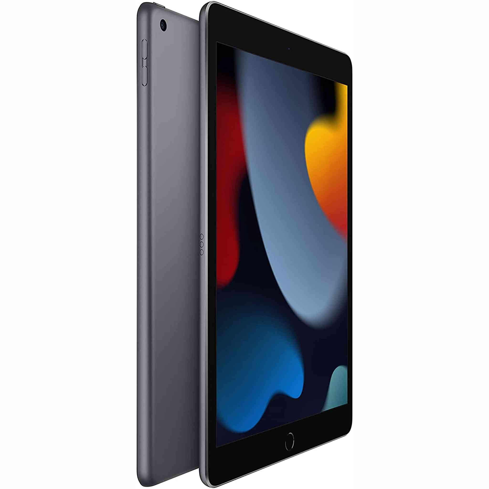 Apple 10.2" iPad 2021, 256GB, Wi-Fi, Space Gray and Zipper Sleeve Bundle