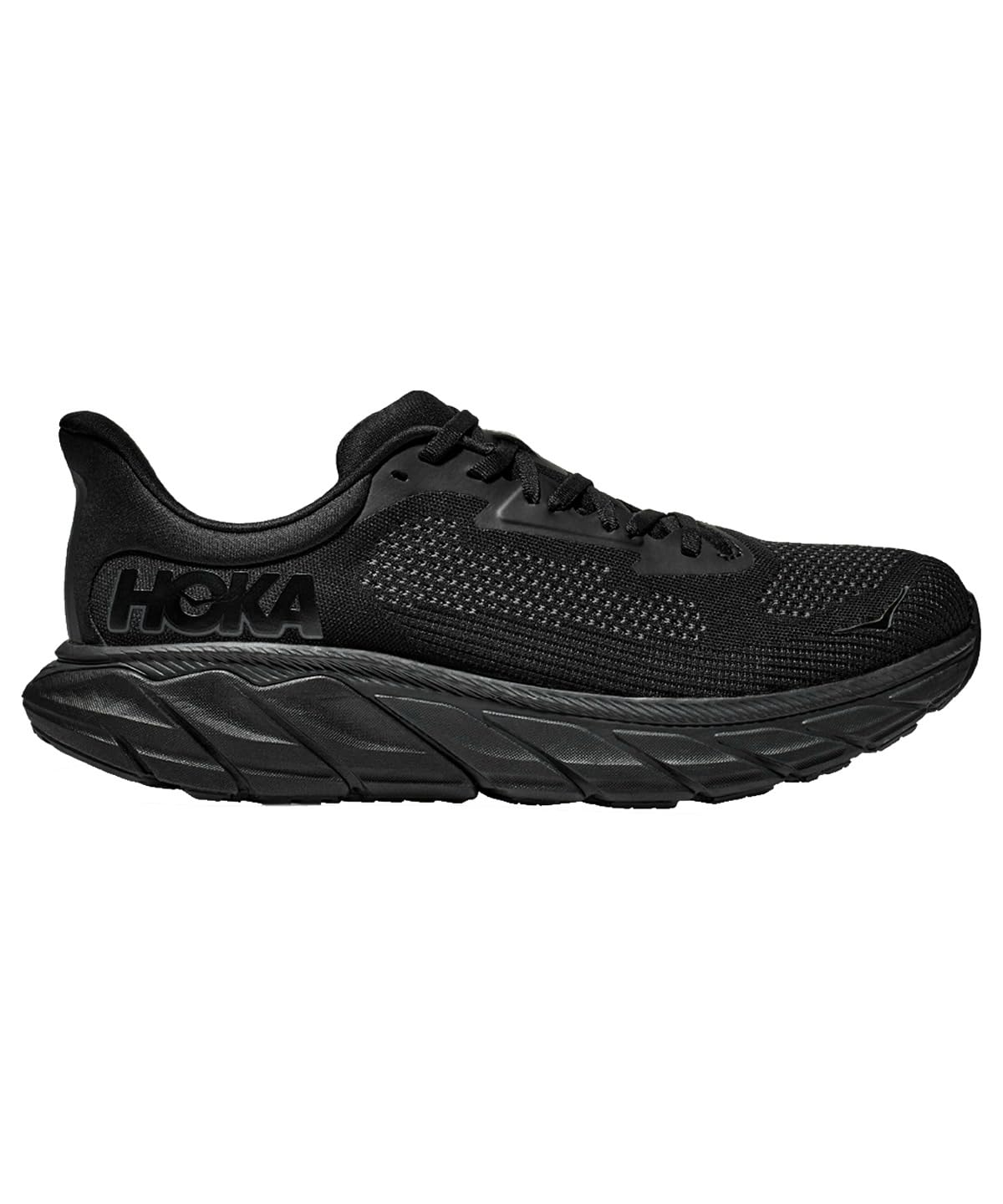 Hoka Women's Arahi 7 Sneaker, Black/Black, 6.5