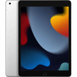 Apple 10.2" iPad 2021, 256GB, Wi-Fi, Silver and Portfolio Keyboard Case - Like New Apple