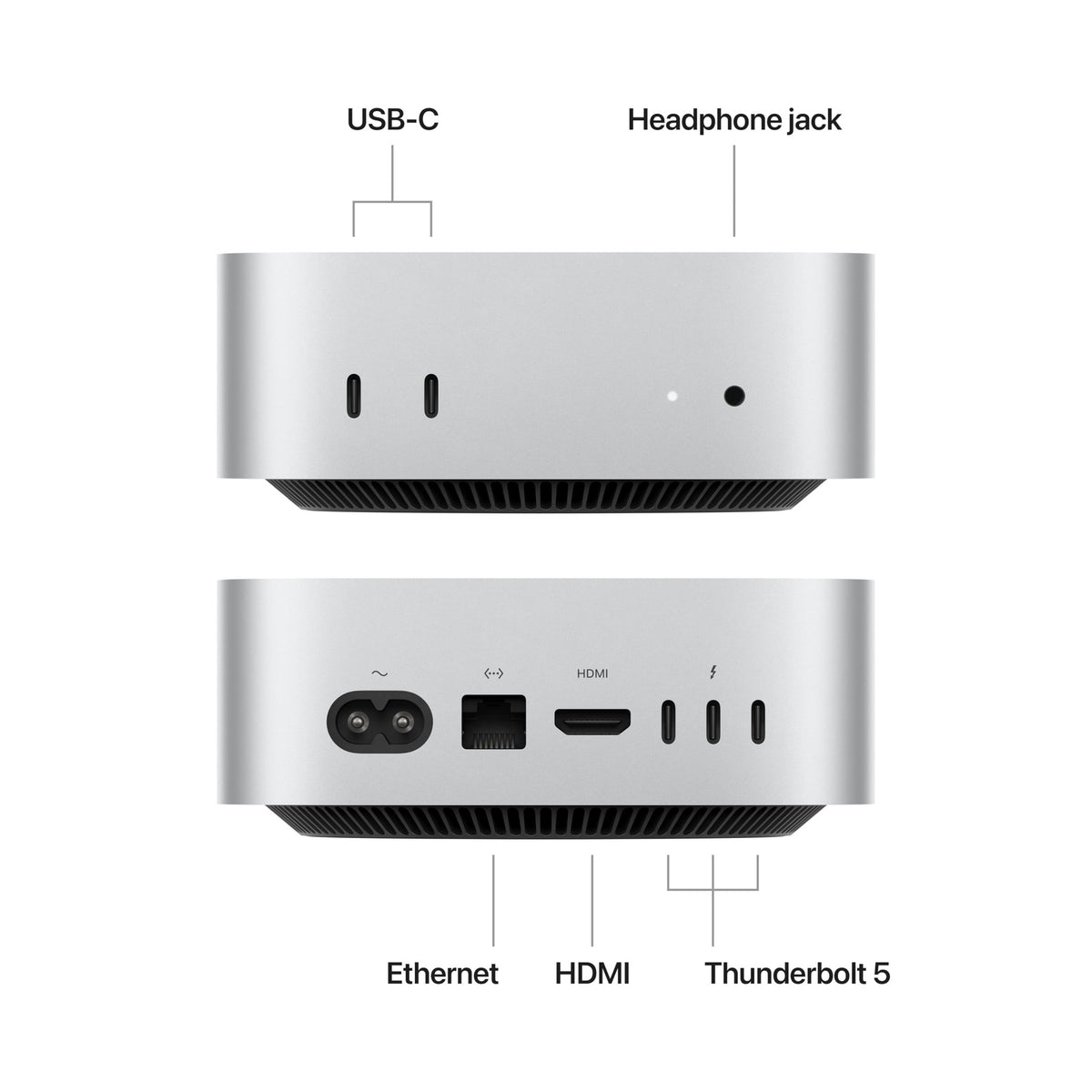 Apple 2024 Mac Mini Desktop Computer with M4 Pro chip with 12‑core CPU and 16‑core GPU: Built for Apple Intelligence, 24GB Unified Memory, 512GB SSD Storage, Gigabit Ethernet. Works with iPhone/iPad - Reconditioned