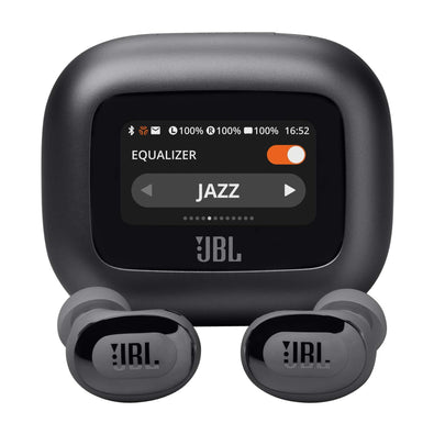 JBL Live Buds 3 - True Wireless Noise-Cancelling Bud-Type Earbuds Black