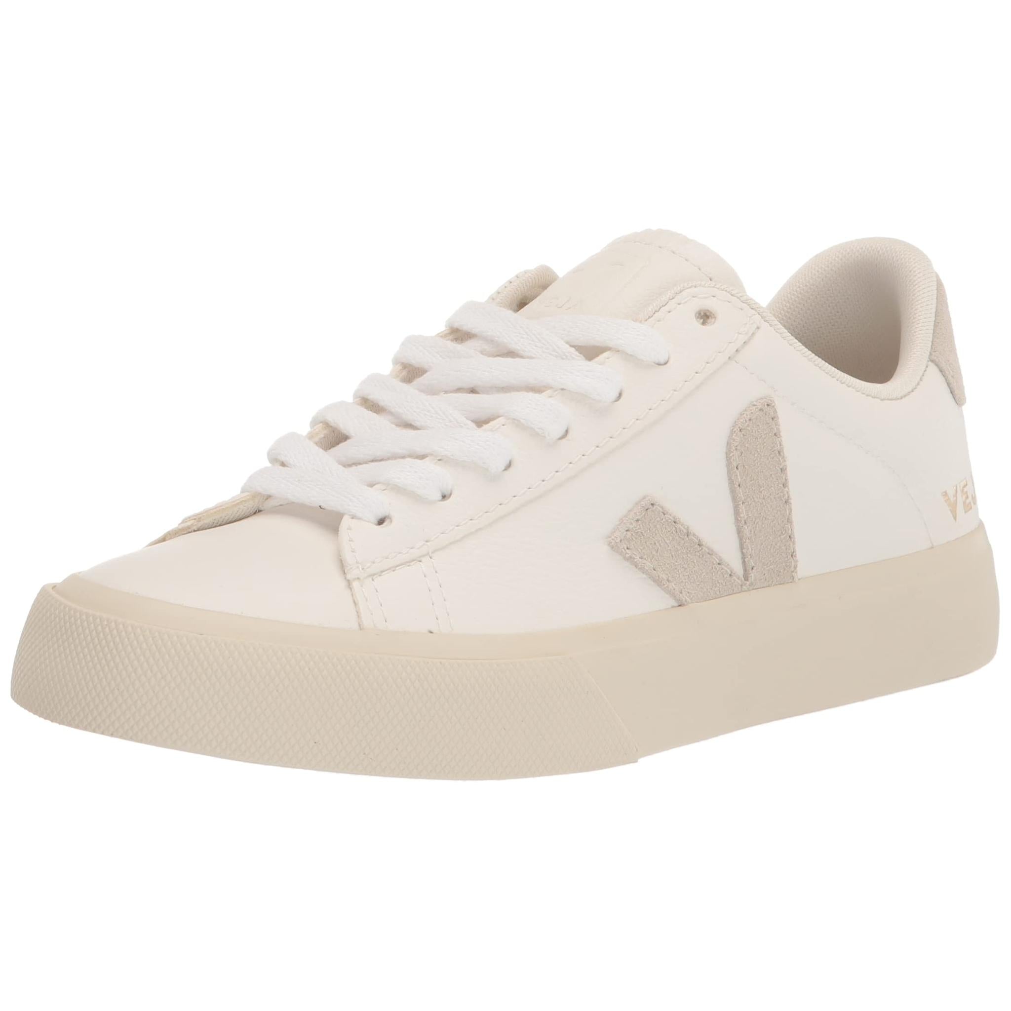 Veja Women's Campo Sneakers, Extra White/Natural Suede, 5 Medium US