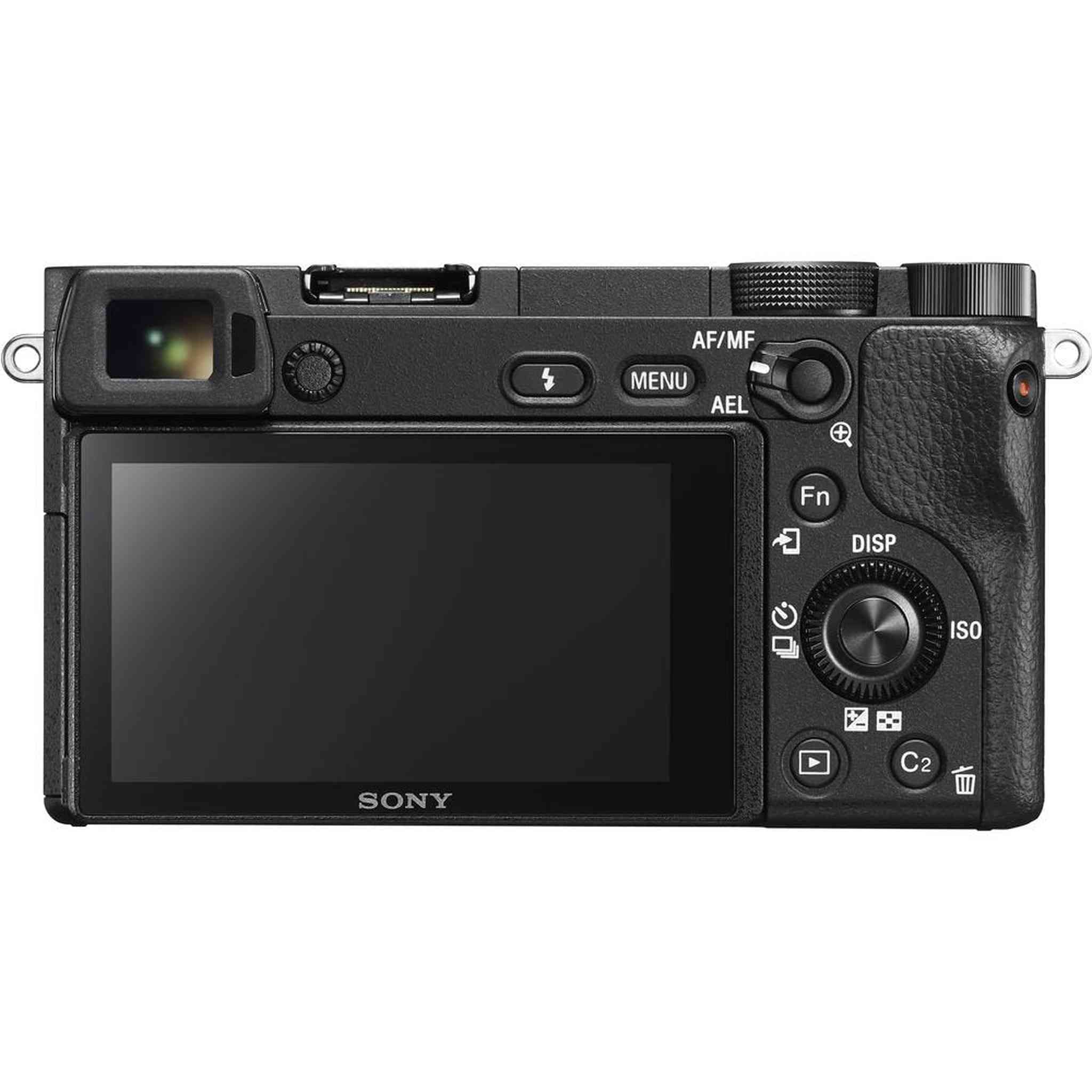 Sony Alpha a6300 Mirrorless Digital Camera with 16-50mm Lens International Model + NP-FW50 Replacement Lithium Ion Bat - Used Sony