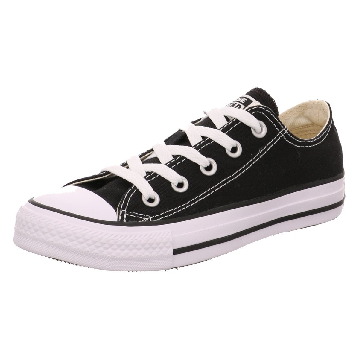 Converse Chuck Taylor All Star Canvas Low Top Sneaker, Black Monochrome ,7.5 mens_us/9.5 womens_us
