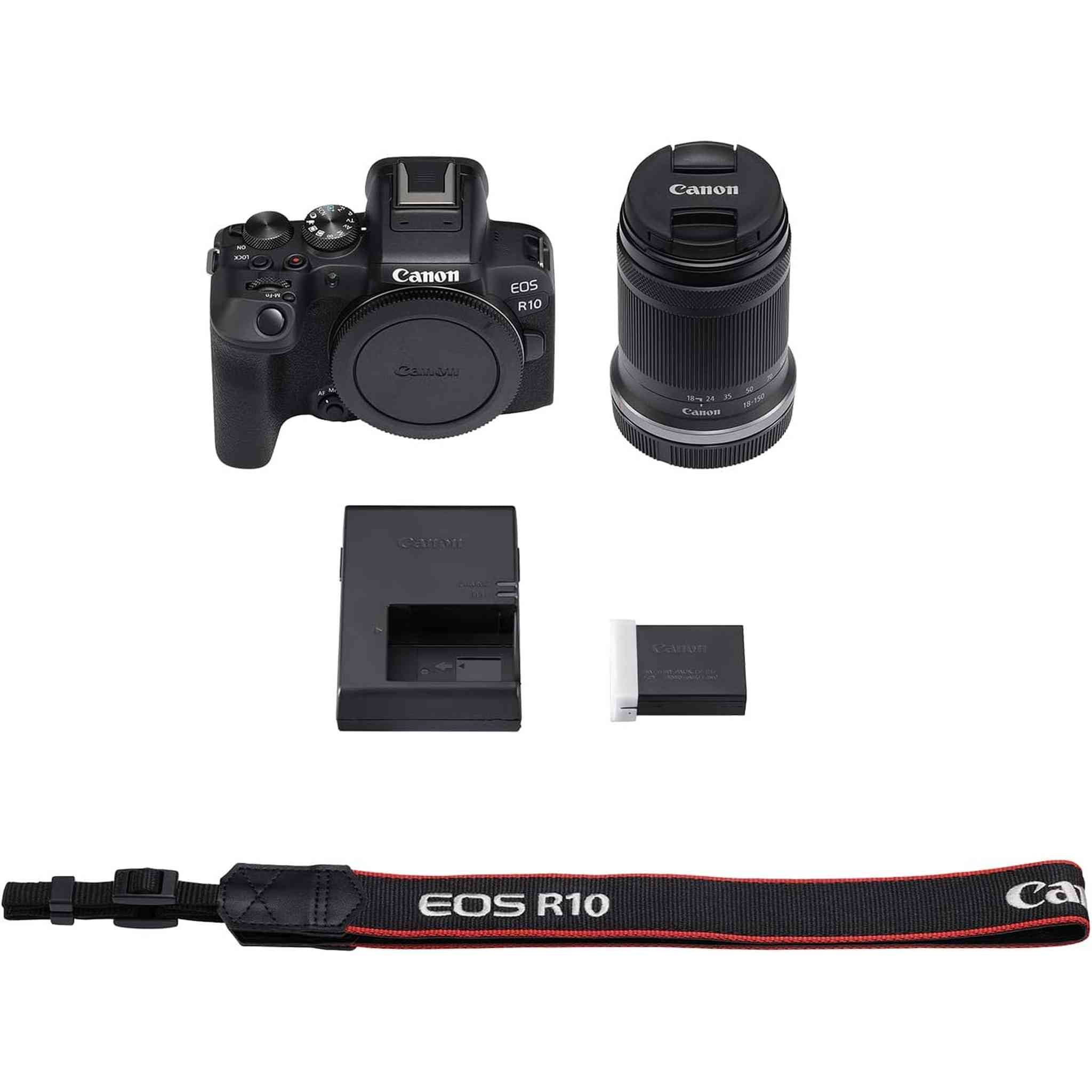 Canon EOS R10 Mirrorless Camera with RF-S18-150mm f/3.5-6.3 IS STM Lens Kit - Reconditioned Canon