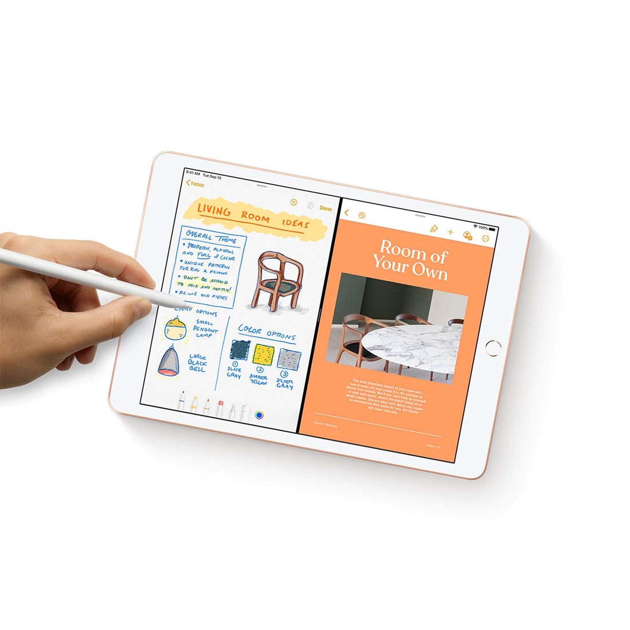 2019 Apple iPad 10.2-inch, Wi-Fi, 128GB - Gold 7th Generation
