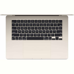Apple 2024 MacBook Air 15-inch Laptop with M3 chip: 15.3-inch Liquid Retina Display, 8GB Unified Memory, 512GB SSD Storage, Backlit Keyboard, 1080p FaceTime HD Camera, Touch ID; Starlight