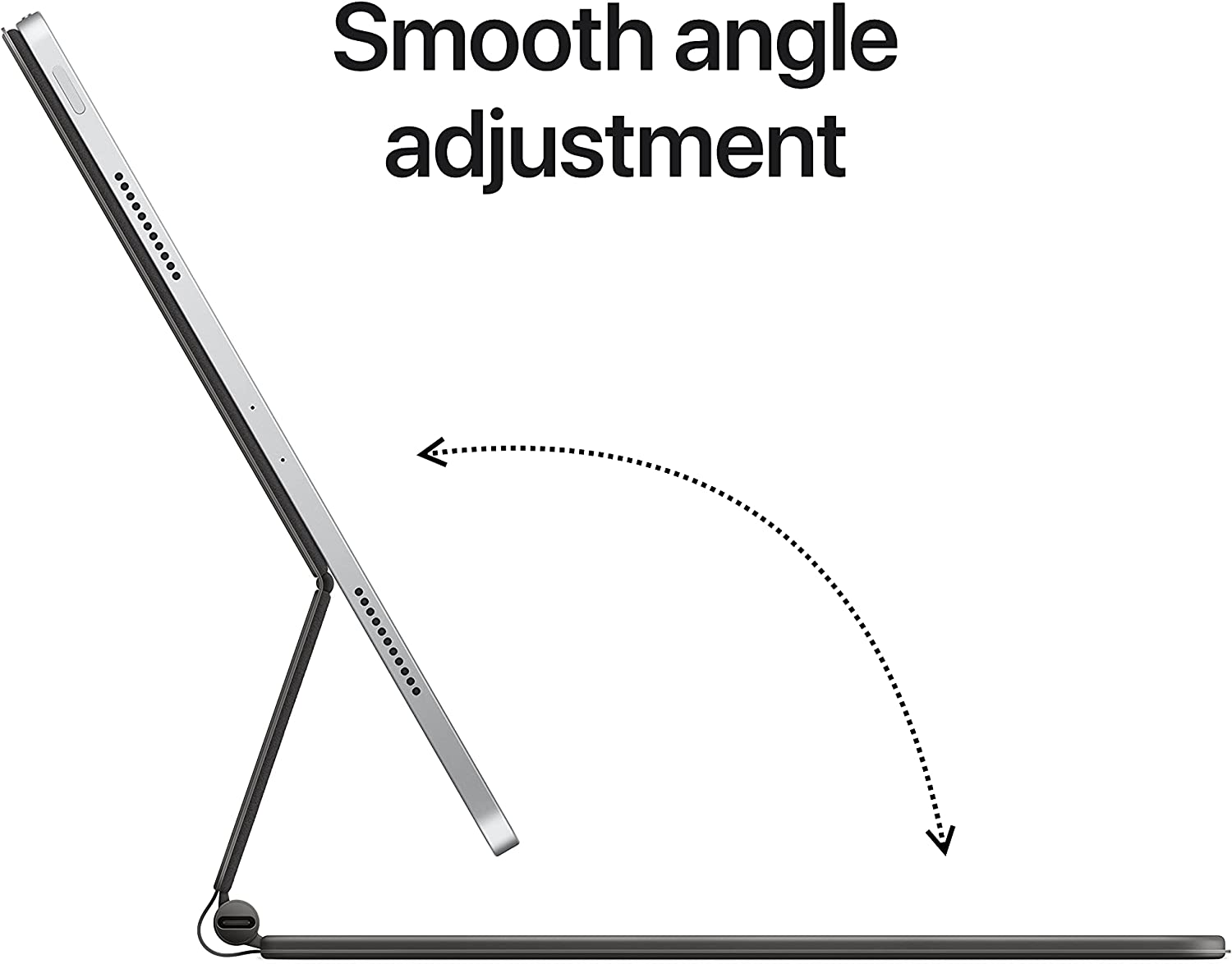 Apple Magic Keyboard for iPad Pro 11-inch 3rd, 2nd and 1st Generation and iPad Air 5th and 4th Generation - US English - Black