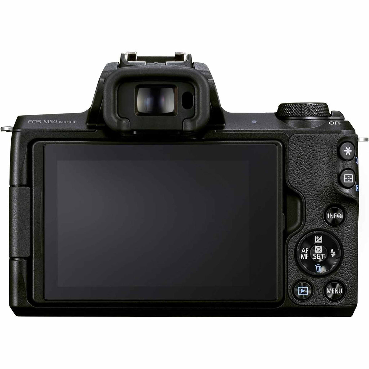 Canon EOS M50 Mark II + EF-M 15-45mm is STM Kit Black - Reconditioned