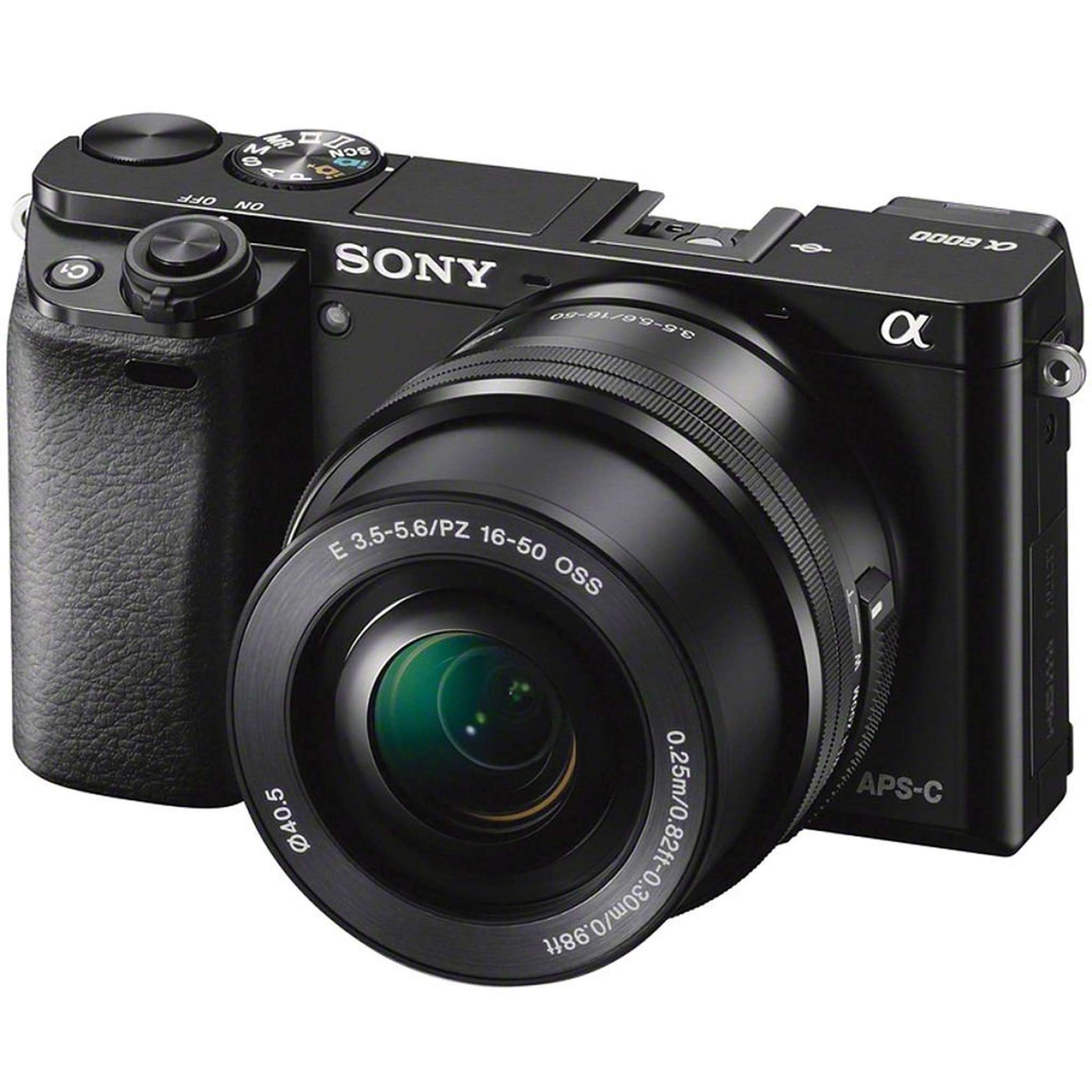 Sony Alpha a6000 Mirrorless Camera with 16-50mm Lens Black Starter Kit - Used Sony