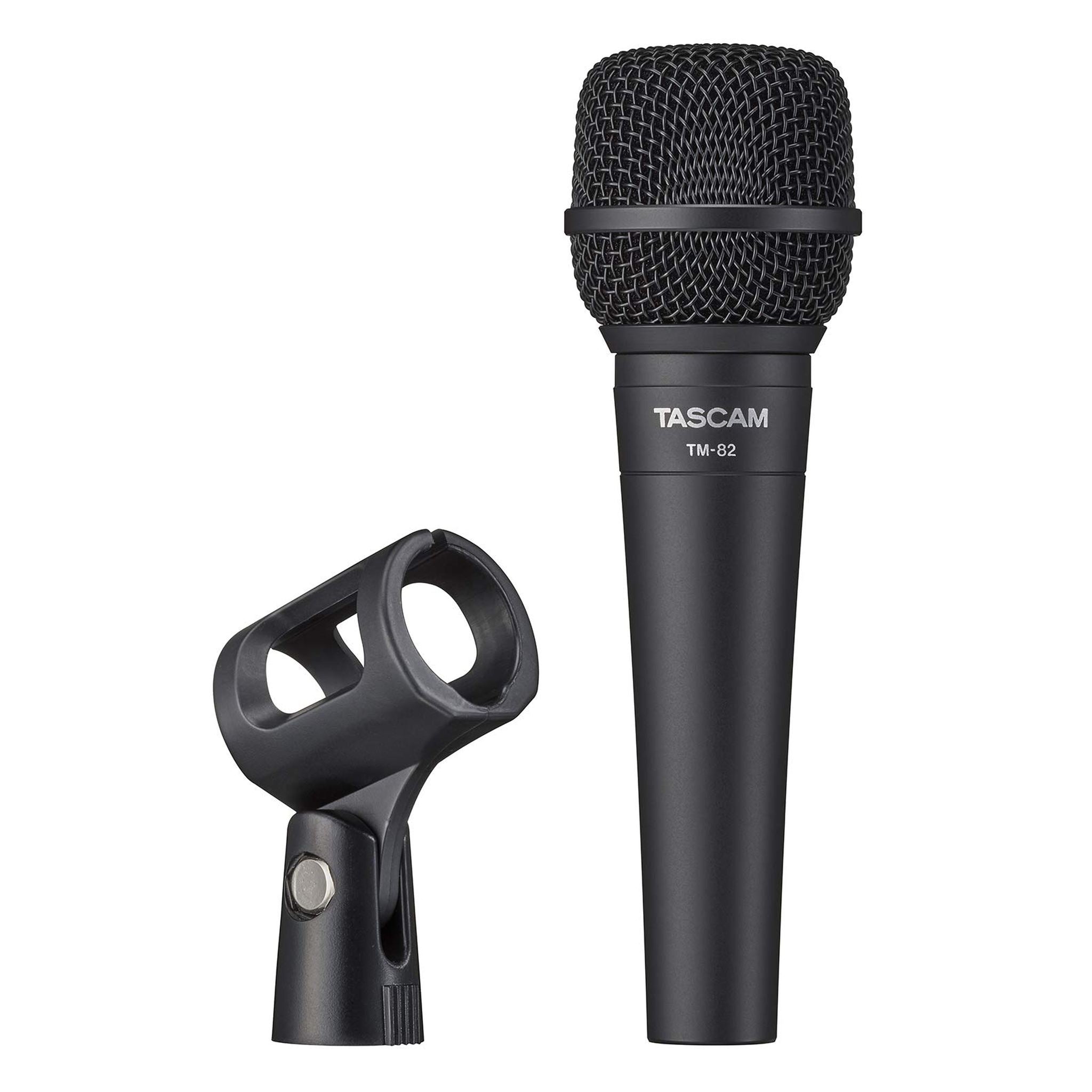Tascam Dynamic Microphone, Black TM-82 Tascam