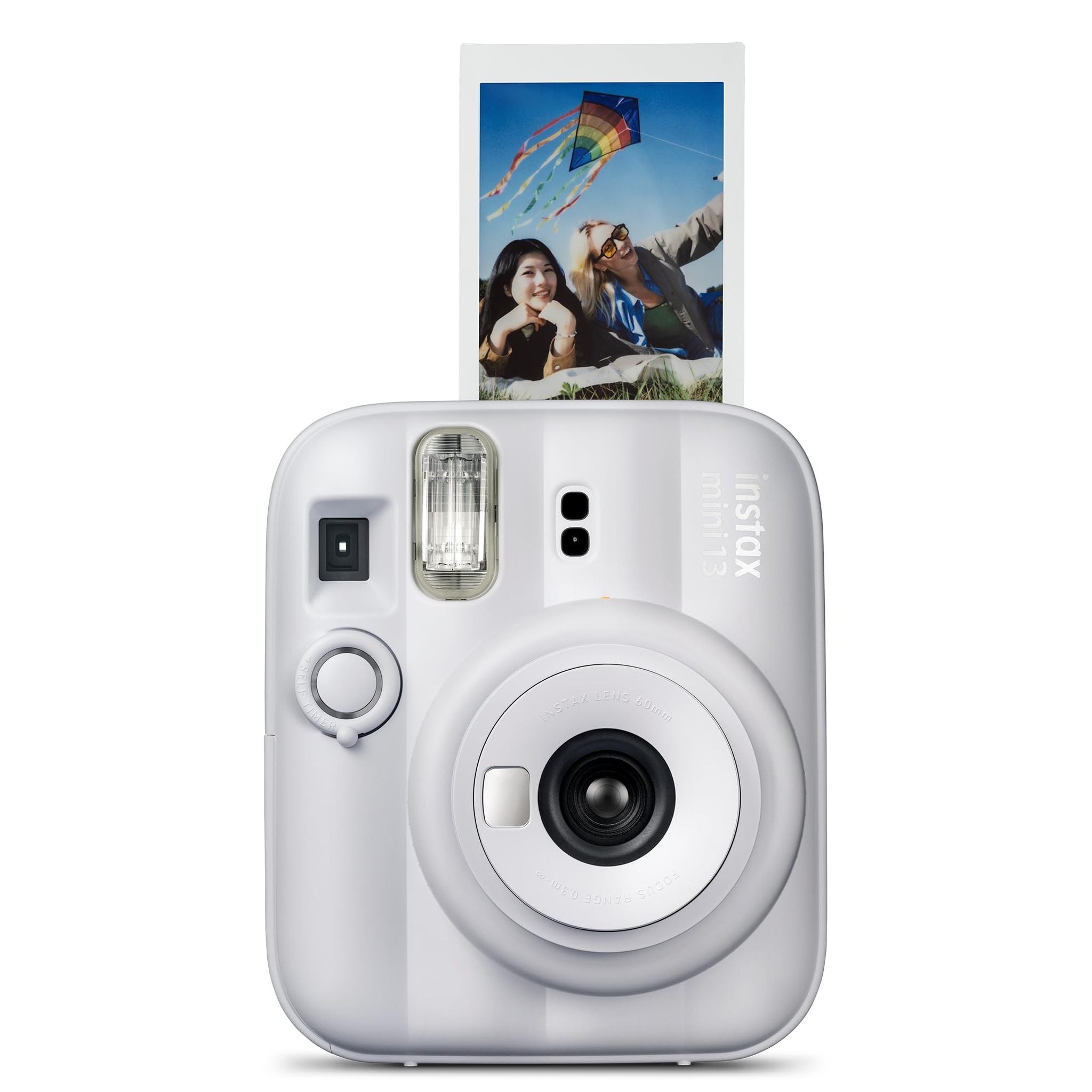 FUJIFILM instax mini 13 Instant Film Camera - Clay White