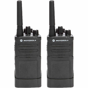2 Pack of Motorola RMU2080d Business Two-Way Radio LED Display 2 Watts/8 Channels Motorola