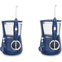 Waterpik WP-663 Electric Water Flosser Countertop Professional Oral Irrigator, Aquarius, Blue 2 pack Bundle