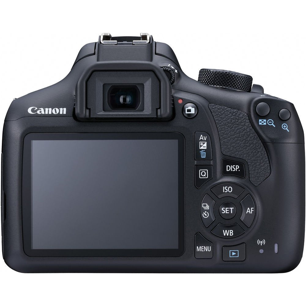Canon EOS Rebel T6 DSLR Camera with 18-55mm is II Lens + LED + UV FLD CPL Filter Kit + Wide Angle & Telephoto Lens Pro Bundle