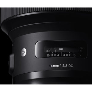 Sigma 14mm f/1.8 DG HSM Art Lens for Canon EF 450954 and Cleaning Accessories Bundle