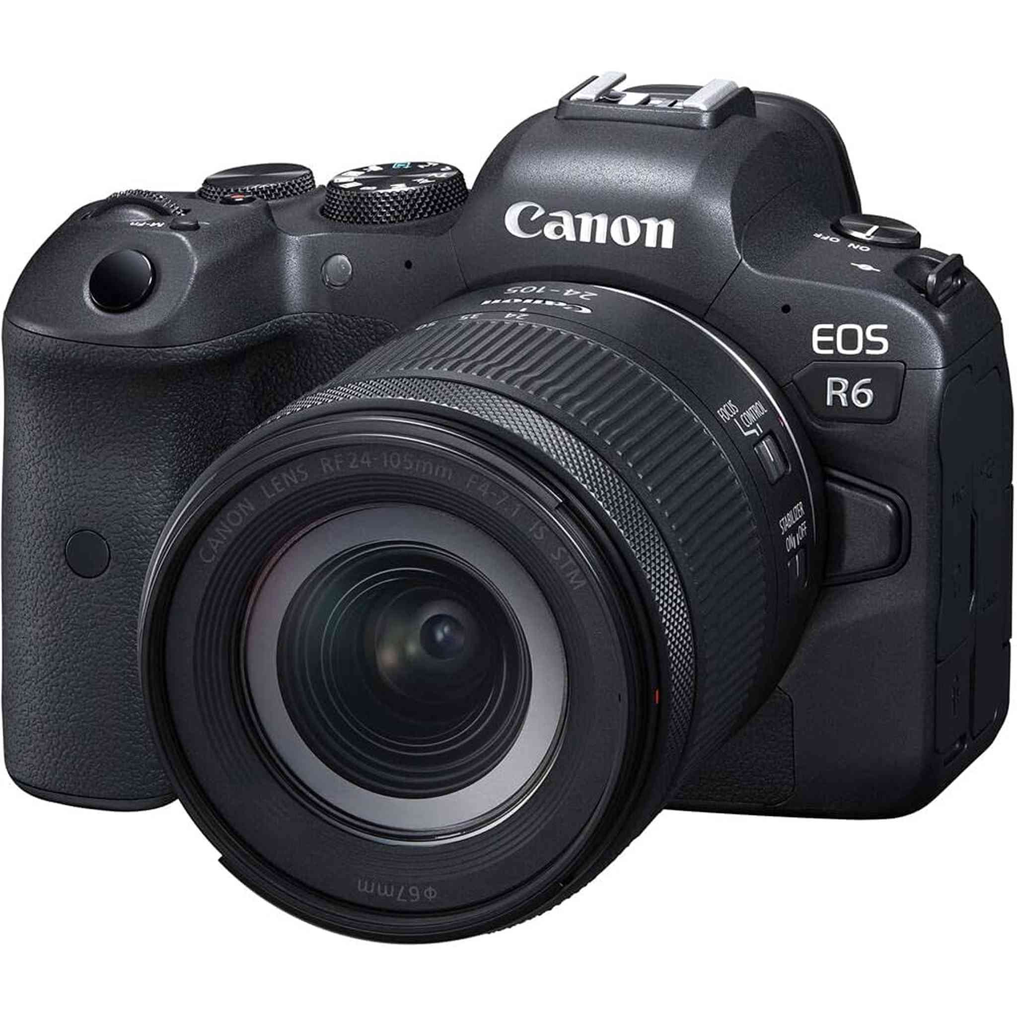 Canon EOS R6 Mirrorless Camera W/ 24-105mm f/4-7.1 Lens 4082C022 - Basic Bundle - Reconditioned Canon