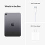 Apple iPad Mini 6 64GB, Cellular, Space Gray Bundle with Black Floral Sleeve